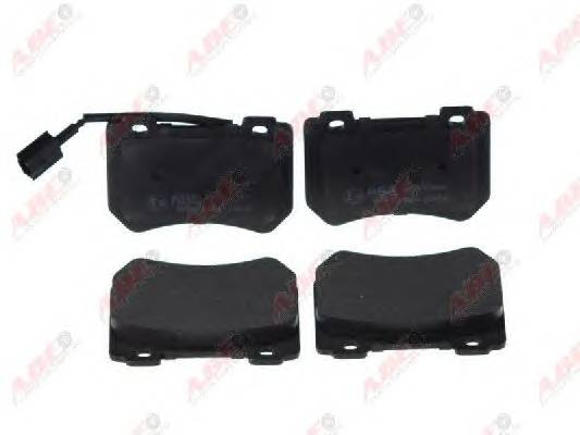 ABE C1D034ABE Комплект гальмівних колодо...