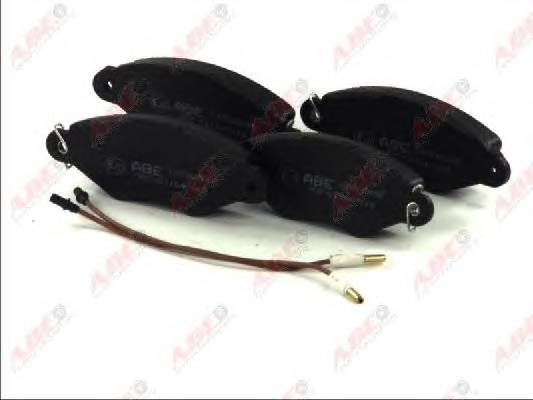 ABE C1R028ABE Комплект тормозных колодок