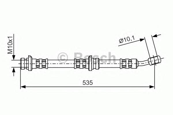 BOSCH 1 987 481 025 Гальмівний шланг BOSCH 1 987 481 025 Гальмівний шланг