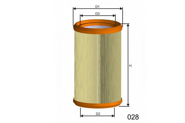 MISFAT R403 FILTR POWIETRZA PEUGEOT 306 1.9TD,PARTNER 1.9D 94- MISFAT R403 FILTR POWIETRZA PEUGEOT 306 1.9TD,PARTNER 1.9D 94-