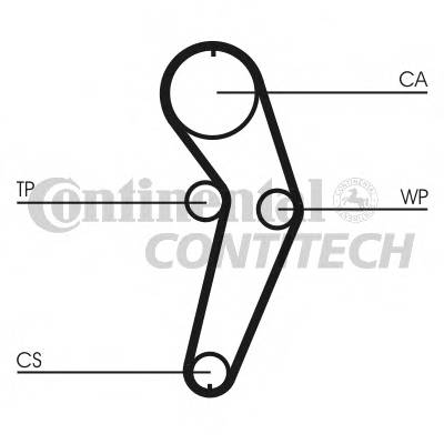 CONTITECH CT988K2 Комплект ременя ГРМ CONTITECH CT988K2 Комплект ременя ГРМ