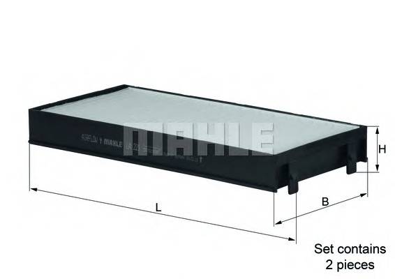 KNECHT LA 221/S Фильтр, воздух во внутренно