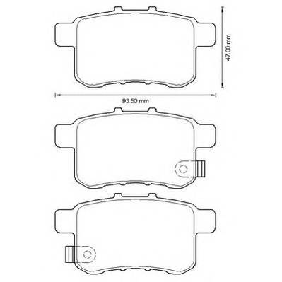 JURID 572626J Комплект тормозных колодок... JURID 572626J Комплект тормозных колодок...