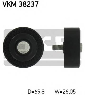 SKF VKM 38237 Паразитный / ведущий ролик, 