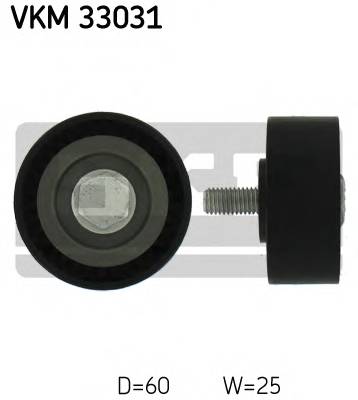 SKF VKM 33031 Паразитный / ведущий ролик, 
