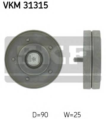 SKF VKM 31315 Паразитный / ведущий ролик, 