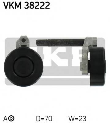 SKF VKM 38222 Натяжной ролик, поликлинов�