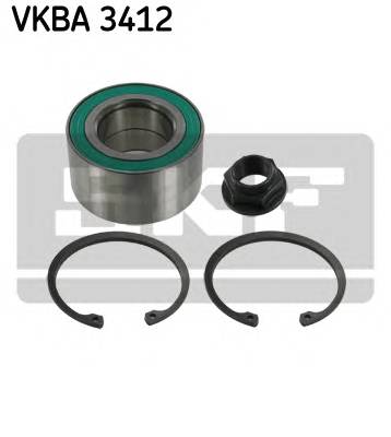 SKF VKBA 3412 Комплект підшипника маточи