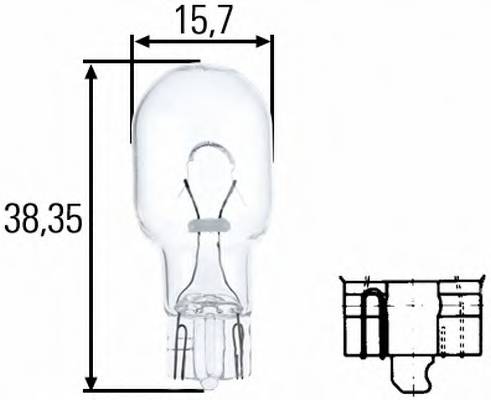 HELLA 8GA 008 246-001 Лампа накаливания, фонарь у HELLA 8GA 008 246-001 Лампа накаливания, фонарь у