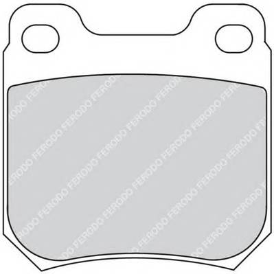 FERODO FDB1117 Дисковые тормозные колодки