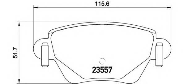 BREMBO P 68 028 Комплект тормозных колодок... BREMBO P 68 028 Комплект тормозных колодок...