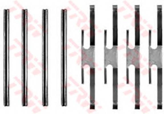 TRW PFK174 Комплектующие, колодки дис...