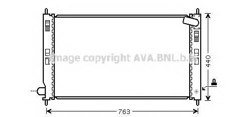 AVA QUALITY COOLING MT2201 Радиатор, охлаждение двига... AVA QUALITY COOLING MT2201 Радиатор, охлаждение двига...