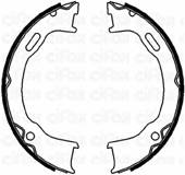 CIFAM 153-364 Комплект гальмівних колодо... CIFAM 153-364 Комплект гальмівних колодо...