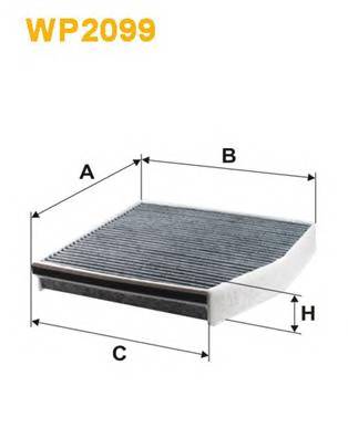 WIX FILTERS WP2099 Фильтр, воздух во внутренно