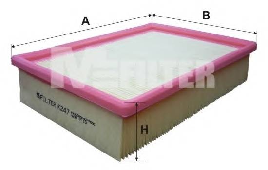 MFILTER K247 Фiльтр салону