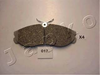 JAPKO 50017 Комплект тормозных колодок