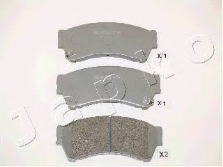 JAPKO 50346 Комплект тормозных колодок...