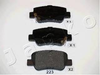 JAPKO 51223 Комплект тормозных колодок