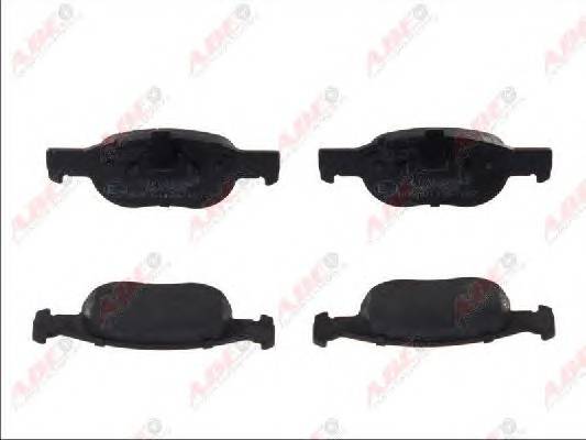 ABE C1F022ABE Комплект тормозных колодок
