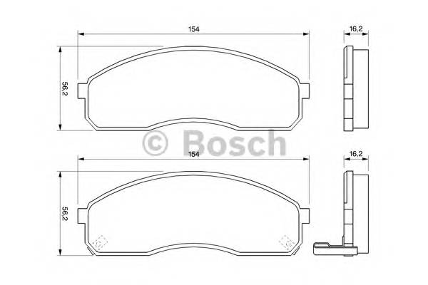 BOSCH 0 986 424 714 Комплект тормозных колодок... BOSCH 0 986 424 714 Комплект тормозных колодок...