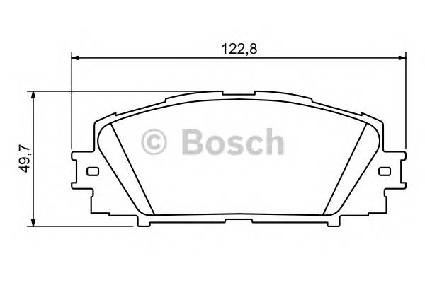 BOSCH 0 986 494 198 Комплект тормозных колодок... BOSCH 0 986 494 198 Комплект тормозных колодок...