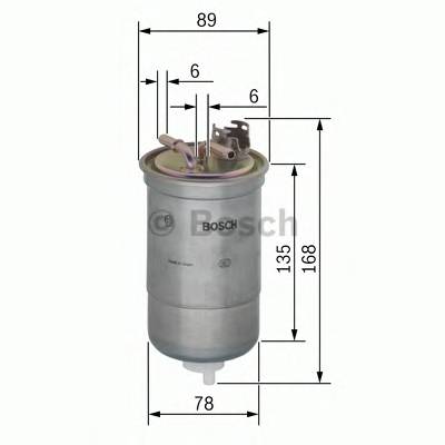 BOSCH 0 450 906 261 Топливный фильтр BOSCH 0 450 906 261 Топливный фильтр