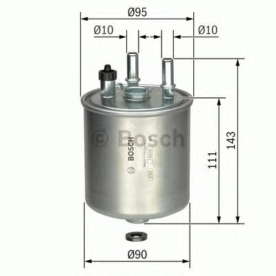 BOSCH F 026 402 081 Топливный фильтр