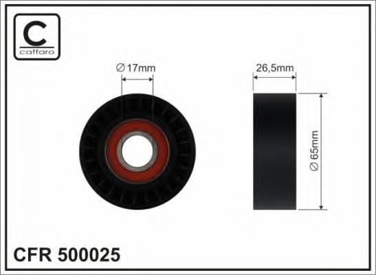 CAFFARO 500025 ROLKA NAPINACZA CAFFARO 500025 ROLKA NAPINACZA