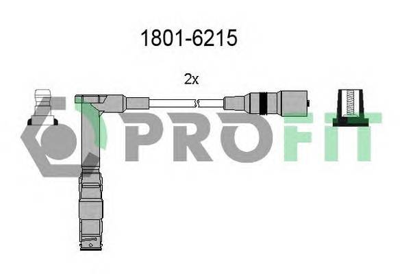 PROFIT 1801-6215 Високовольтні кабелі PROFIT 1801-6215 Високовольтні кабелі