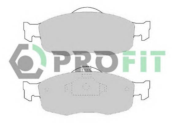 PROFIT 5000-0884 Колодки гальмівні дискові PROFIT 5000-0884 Колодки гальмівні дискові