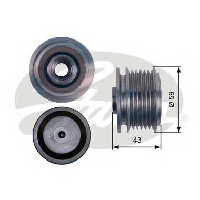 GATES OAP7112 Механизм свободного хода г...