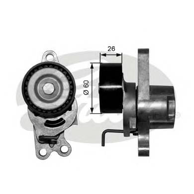 GATES T39055 Натяжной ролик, поликлинов