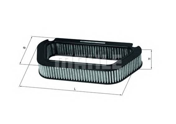 KNECHT LAK 176 Фильтр, воздух во внутренно... KNECHT LAK 176 Фильтр, воздух во внутренно...