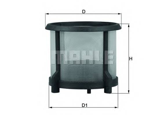 KNECHT KX 72D1 Паливний фільтр