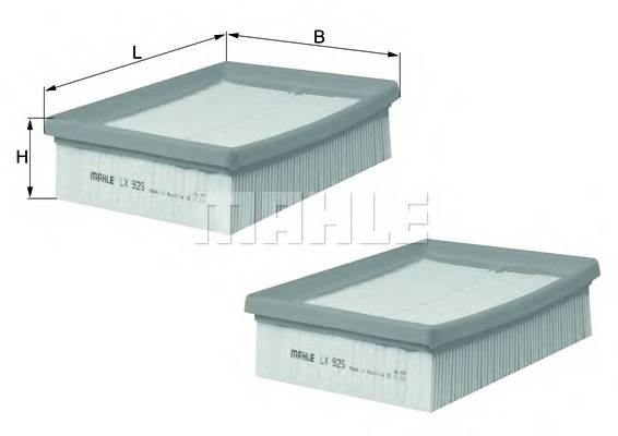 KNECHT LX 925/S Повітряний фільтр KNECHT LX 925/S Повітряний фільтр