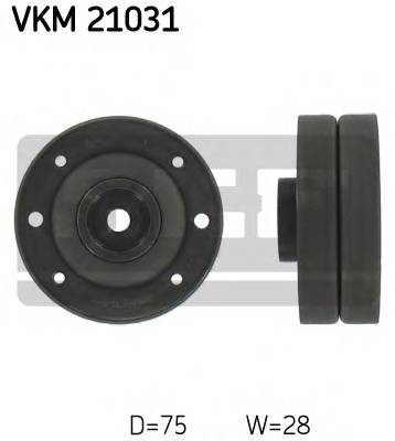 SKF VKM 21031 Паразитный / Ведущий ролик, 