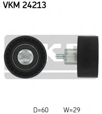 SKF VKM 24213 Паразитный / Ведущий ролик, 