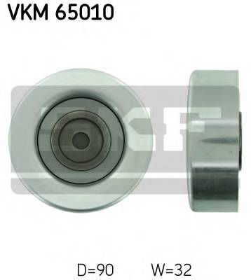 SKF VKM 65010 Паразитный / ведущий ролик, ...
