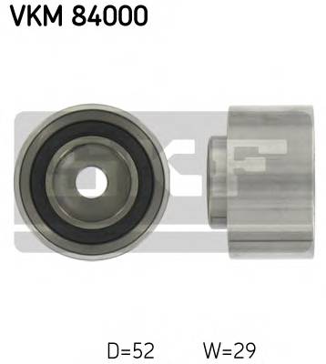 SKF VKM 84000 Паразитный / Ведущий ролик, 