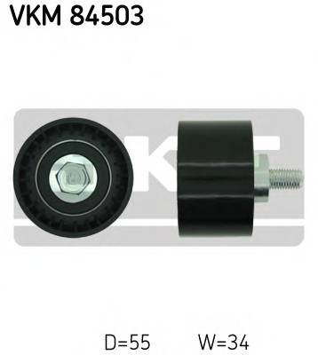 SKF VKM 84503 Паразитный / Ведущий ролик, 