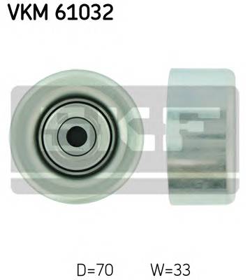 SKF VKM 61032 Паразитный / ведущий ролик, 