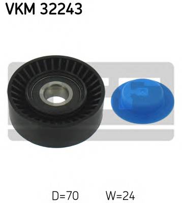 SKF VKM 32243 Паразитный / ведущий ролик, 