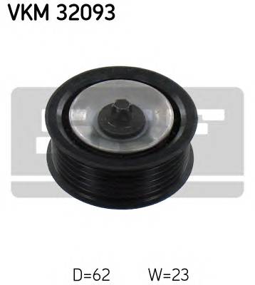 SKF VKM 32093 Паразитный / ведущий ролик, 