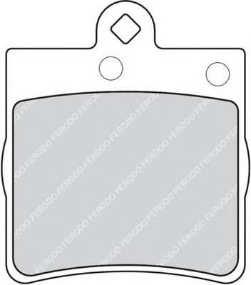 FERODO FDB1311 Комплект тормозных колодок