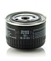 MANN-FILTER W 914/4 Масляний фільтр MANN-FILTER W 914/4 Масляний фільтр