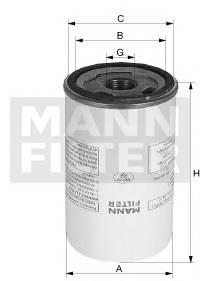 MANN-FILTER LB 11 102/2 Фильтр, пневмооборудование