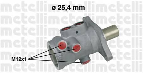 METELLI 05-0555 Главный тормозной цилиндр
