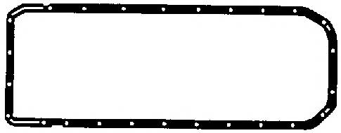 ELRING 894.656 Прокладка, маслянный поддо