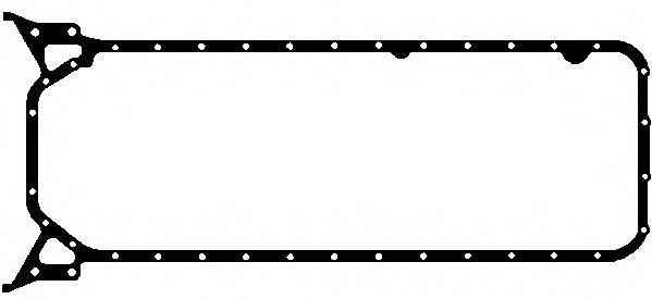 ELRING 447.431 Прокладка, маслянный поддо
